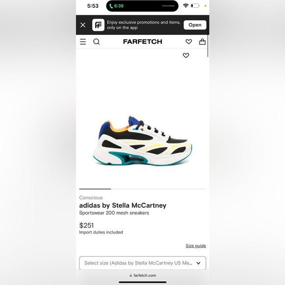 adidas by Stella McCartney
Sz 8 - Picture 8 of 8